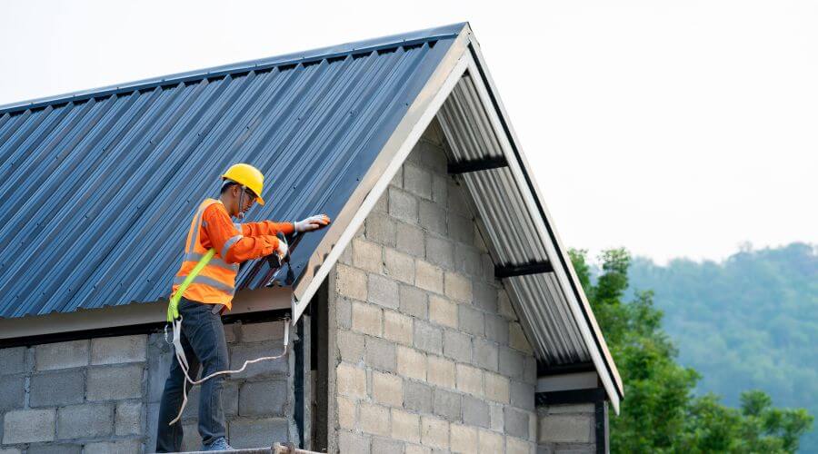 Professional metal roof installation in Balta, ND